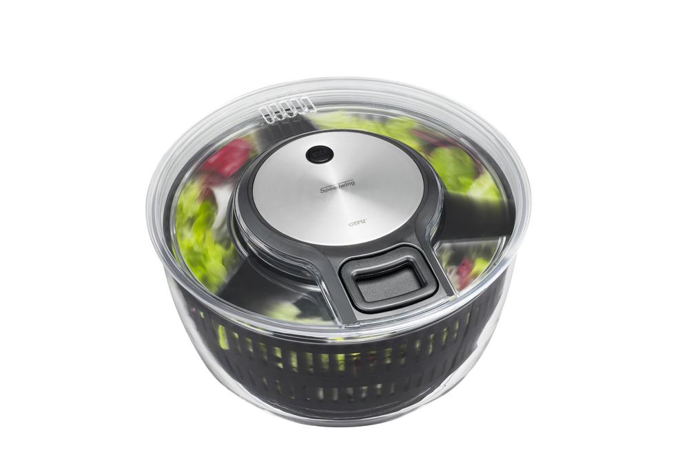 Speedwing Salad Spinner (Clear/black), 4006664281508