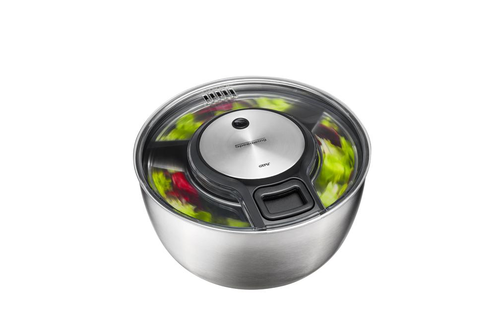 Gefu Salad Spinner Stainless Steel Rotare