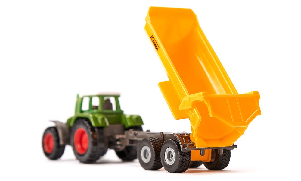 Fendt With Krampe Tipping Trailer, 4006874016051