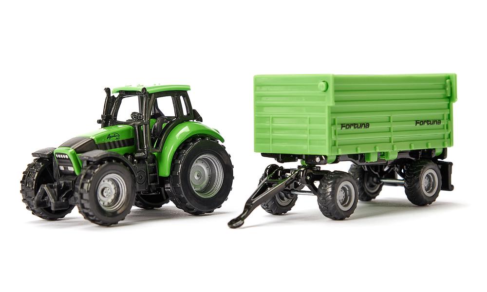 Deutz-Fahr With Fortuna 4-Wheel-Trailer, 4006874016068