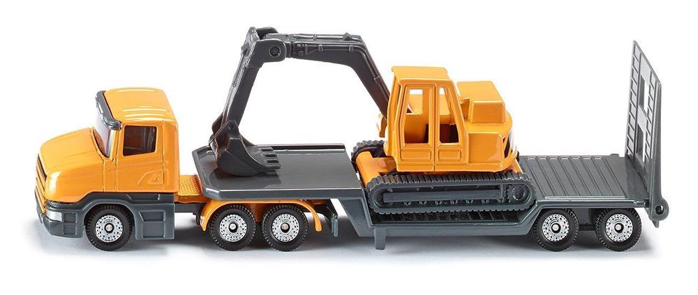 Low Loader With Excavator - Toy Vehicle, 4006874016112