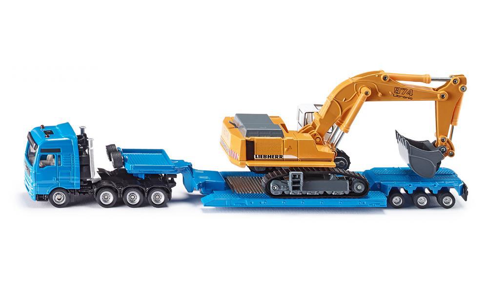 Haulage Transporter With Trailer - 1:87 Scale - Toy Vehicle, 4006874018475