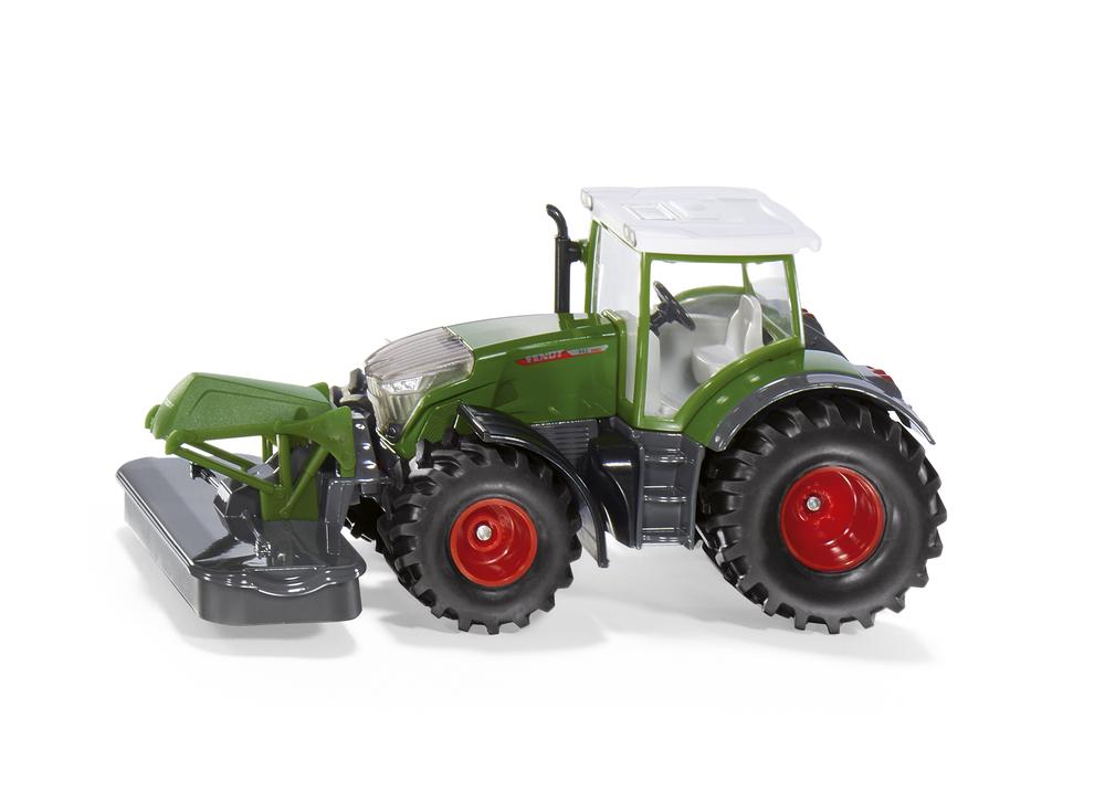 Fendt 942 Vario With Front Mower, 1:50 Scale, 4006874020003