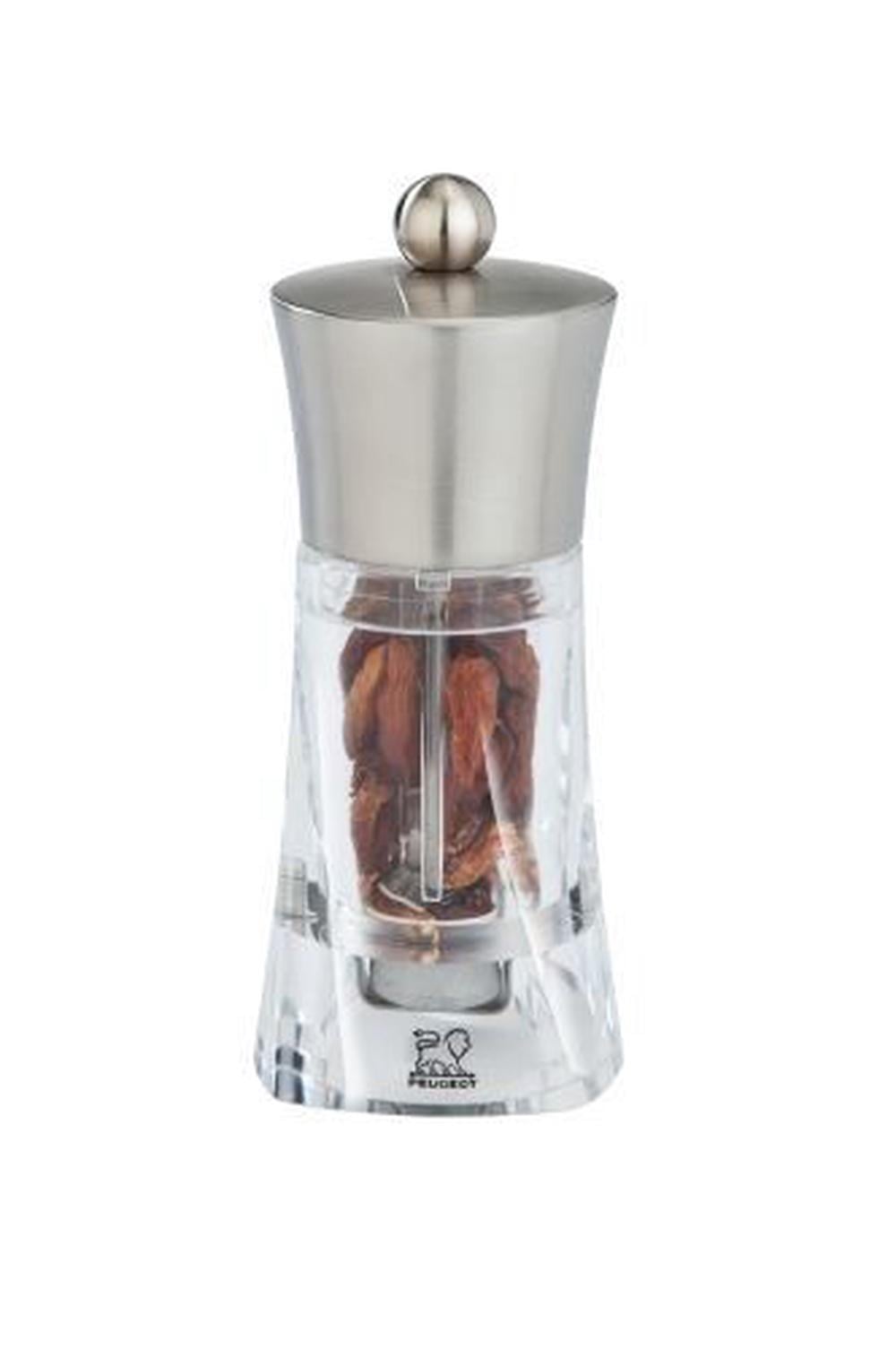 Peugeot Chili Mill Transparent/Stainless Steel - 14cm by Peugeot - ISBN: 4006950029050