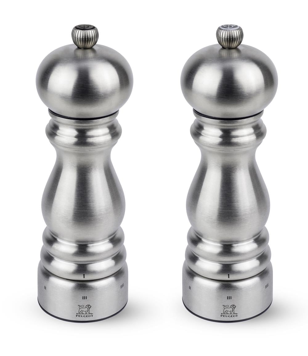 Peugeot Duo Pepper & Salt Mill (Stainless Steel) - 18cm by Peugeot - ISBN: 4006950035181