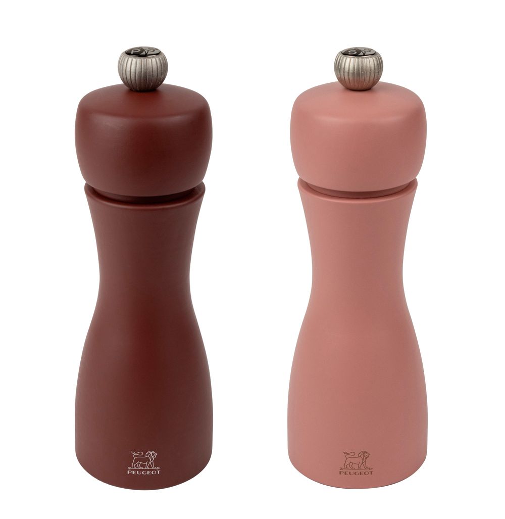 Peugeot Salt & Pepper Mill Set (Earth-Cacao & Nuts) - 15cm by Peugeot - ISBN: 4006950042981