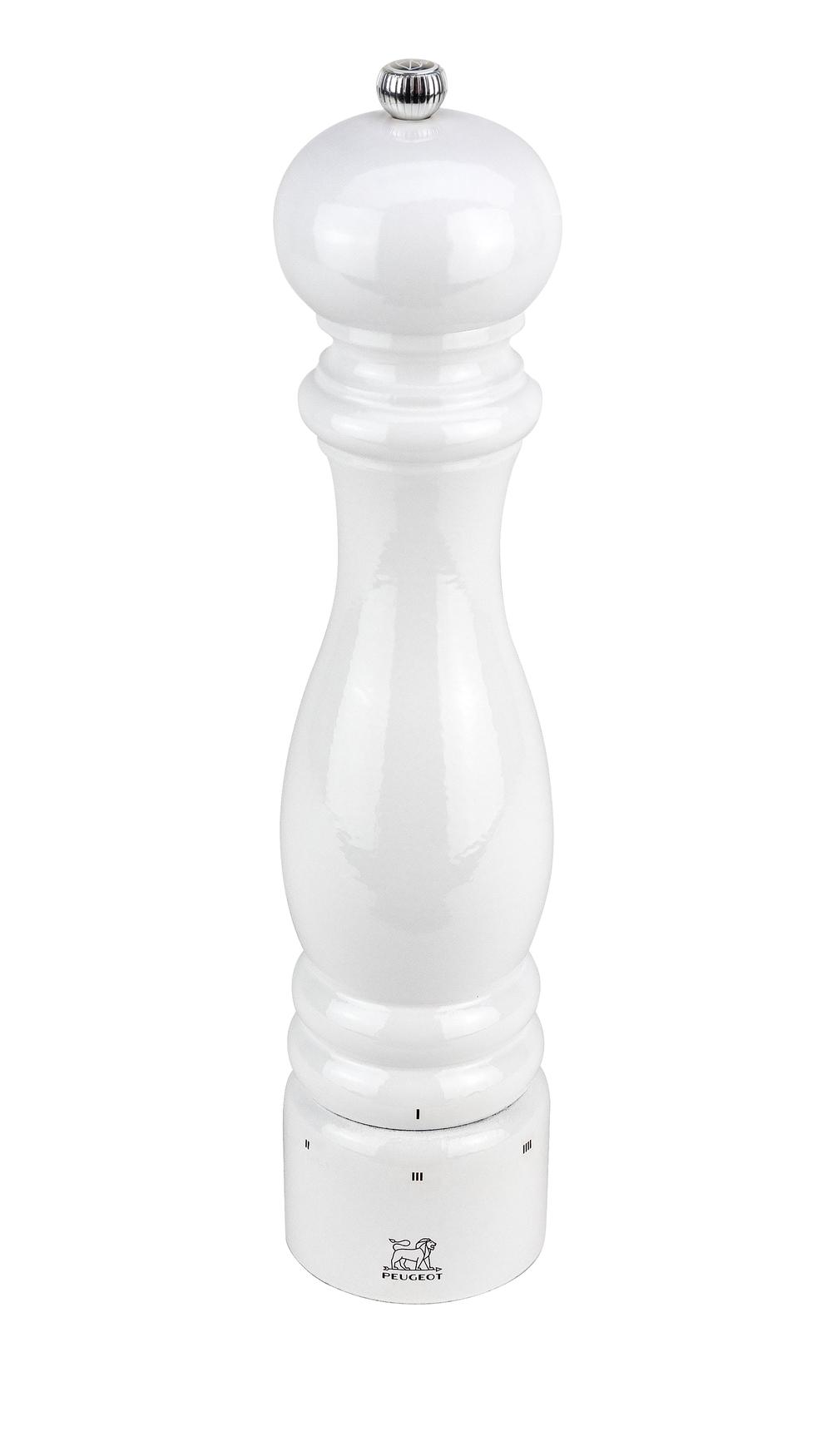 Peugeot Paris u'Select Manual Salt Mill (White Lacquered) - 30cm, 4006950047320