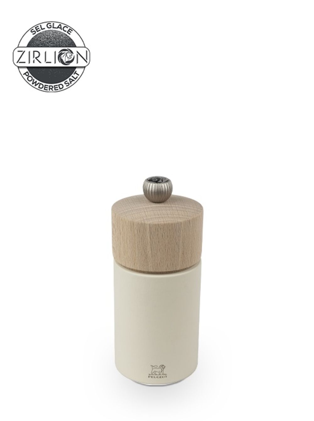 Peugeot Boreal Manual Salt Mill in Wood (Feather White) - 12cm by Peugeot - ISBN: 4006950048204