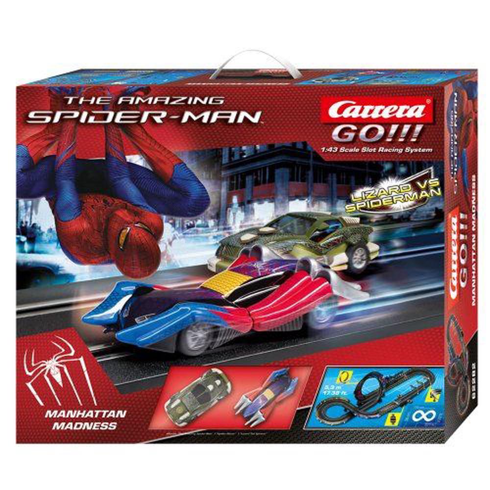 spider man carrera racing system