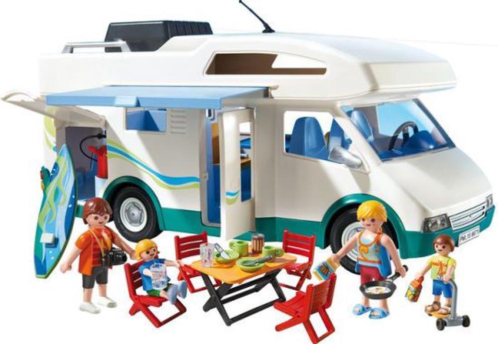 playmobil summer camper van
