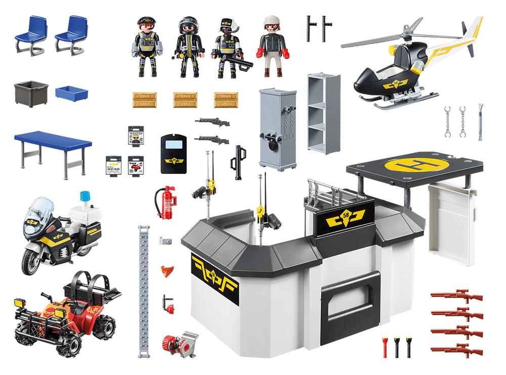 Playmobil Take Along Tactical Unit Headquarters | Buy online at The Nile