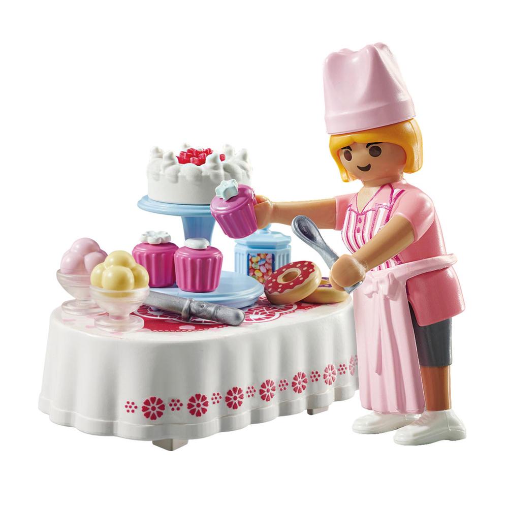 Special Plus Playset - Baker With Dessert Table, 4008789703811