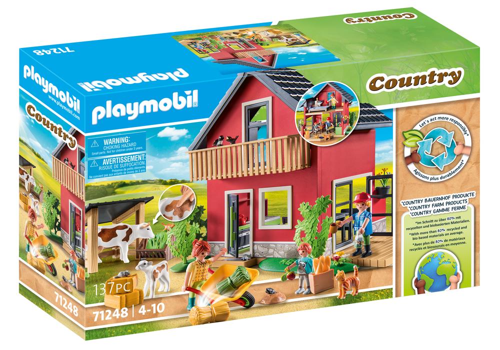 Playmobil Farmhouse With Outdoor Area, 4008789712486