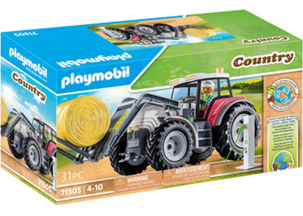 Large Tractor With Accessories, 4008789713056