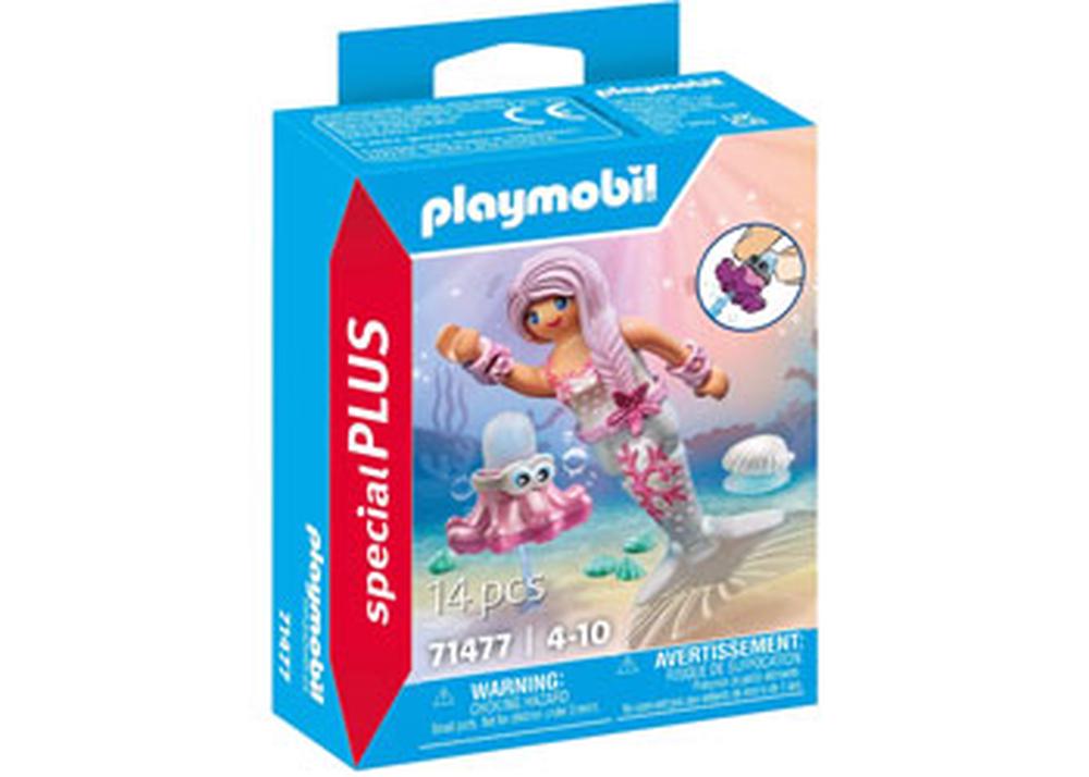 Playmobil Mermaid With Water Spray Octopus, 4008789714770