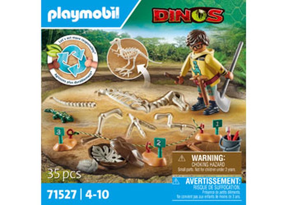 Archaeological Dig With Dinosaur Skeleton, 35 Pieces, 4008789715272