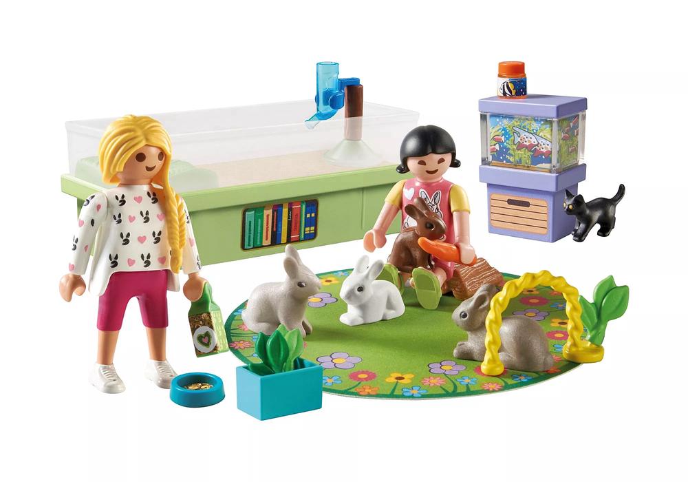 Playmobil Starter Pack Rabbit Family, 4008789717535