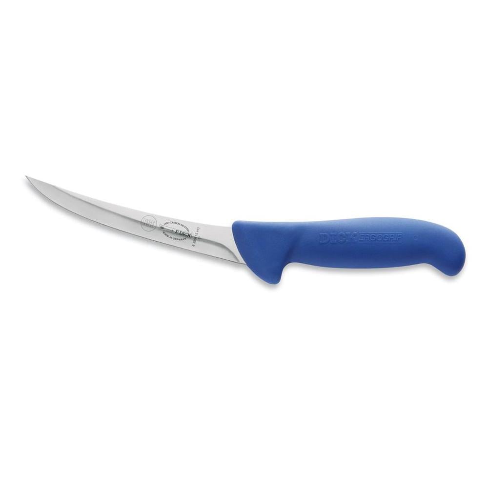 F.Dick ErgoGrip Hollow Ground Boning Knife B/P (Blue) - 15cm | Buy ...