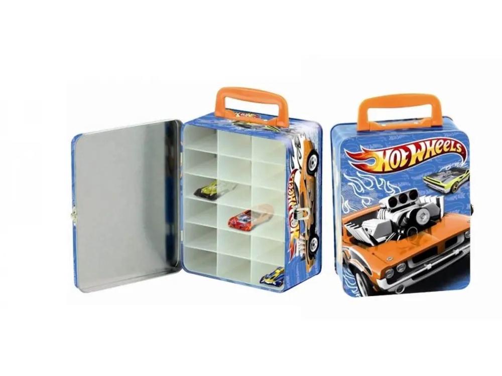 Klein Hot Wheels Collection Tin Carry Case for 18 Cars, 4009847028839
