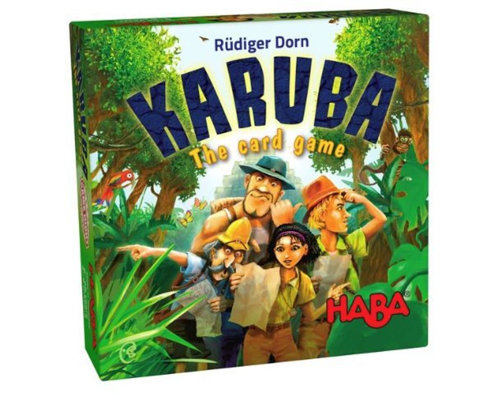 HABA 300933 Karuba - Gioco Da Tavolo Per Cacciatori Di Tesori, 8+ Anni (Edizione Spagnola/Italiana)