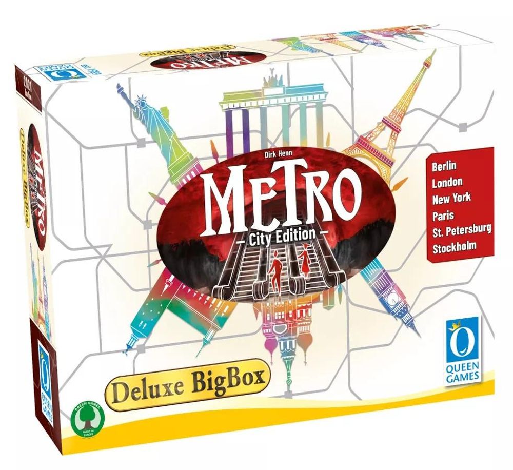 Queen Games Metro City Edition Deluxe Big Box | Buy online at The Nile