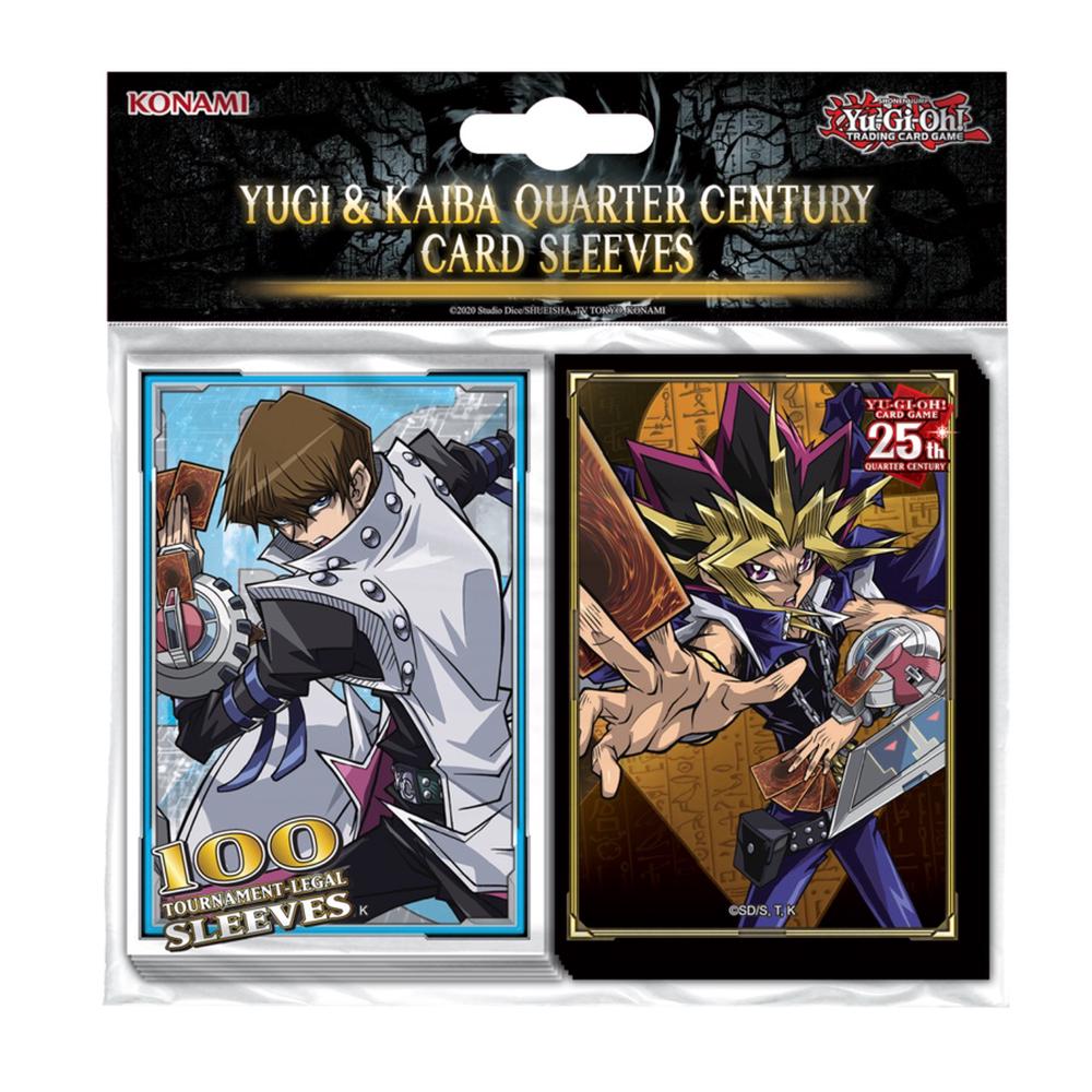 Yu-Gi-Oh - Yugi & Kaiba 25th Card Sleeves, 100ct, 4012927165775