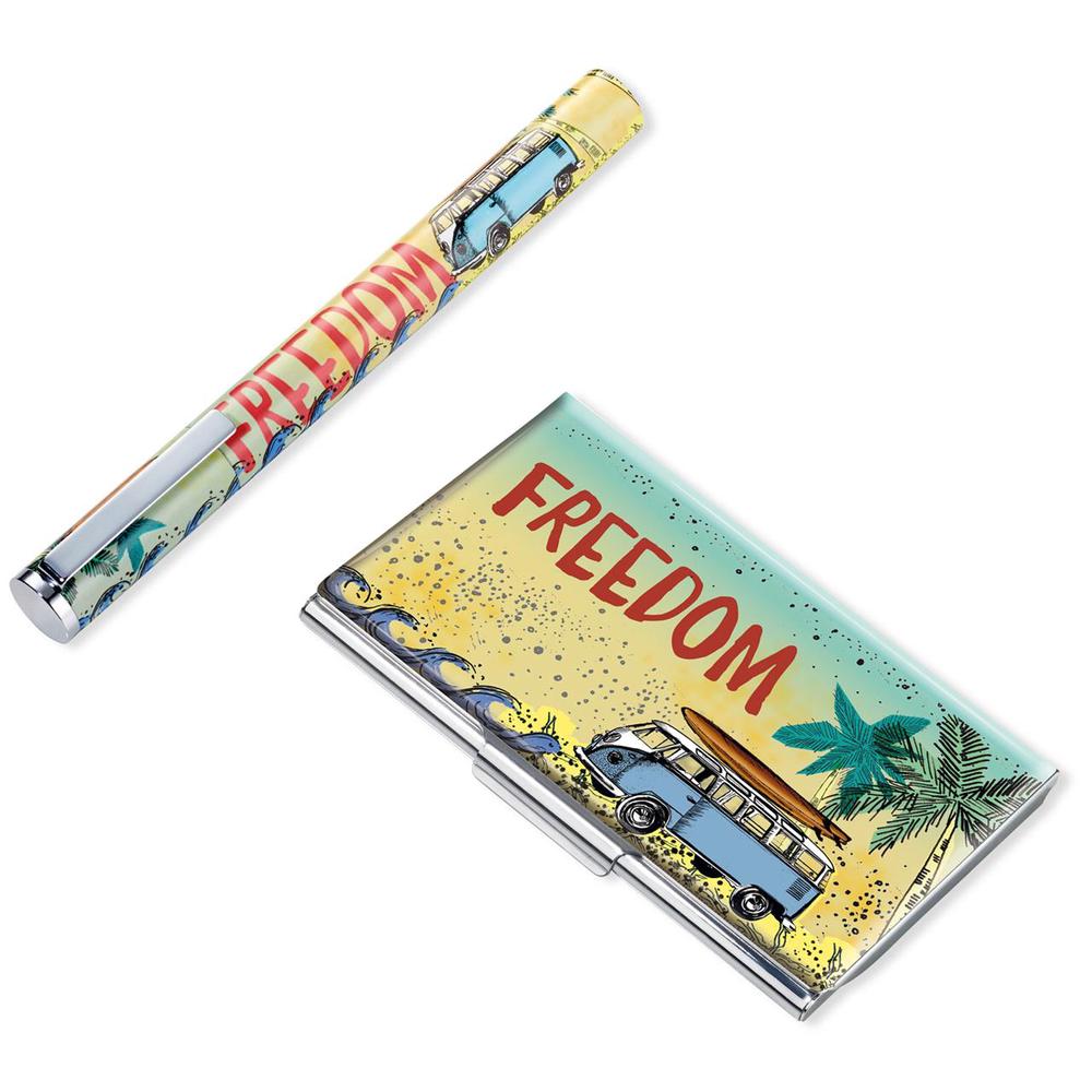 VW Rollerball Pen & Business Card Case Set, 4024023164897