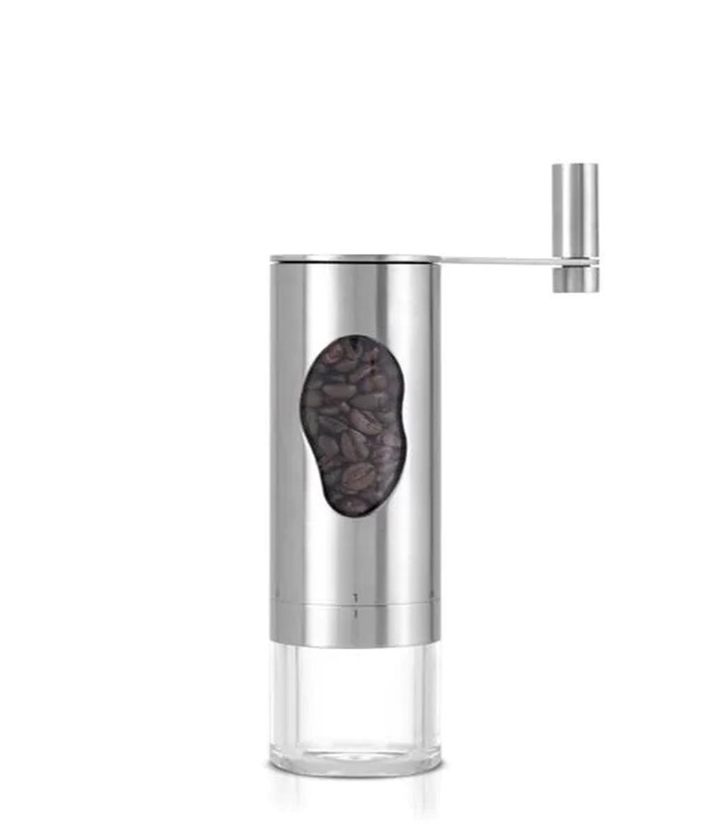 AdHoc Mrs Bean Coffee Grinder (Silver) - 18cm, 4037571322503