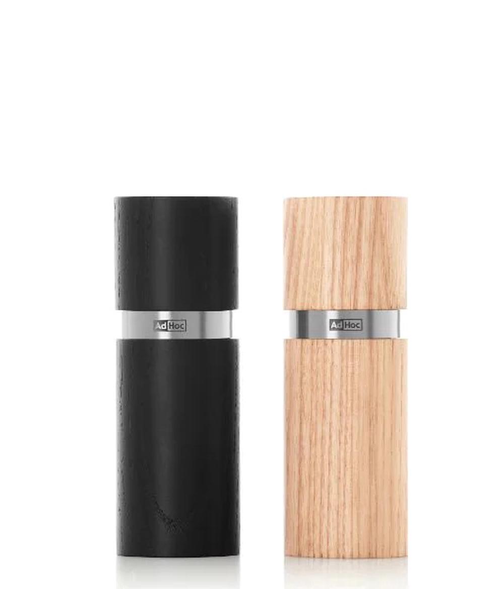 AdHoc Textura Pepper and Salt Mill Set (Ash Wood) - 13cm by AdHoc - ISBN: 4037571394692