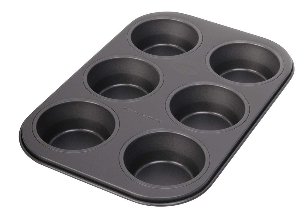 Traditional Muffin Pan - 6 Cup, 4044935014837