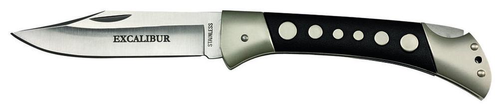 Black Disk Folding Pocket Knife - 120mm, 4046872184154