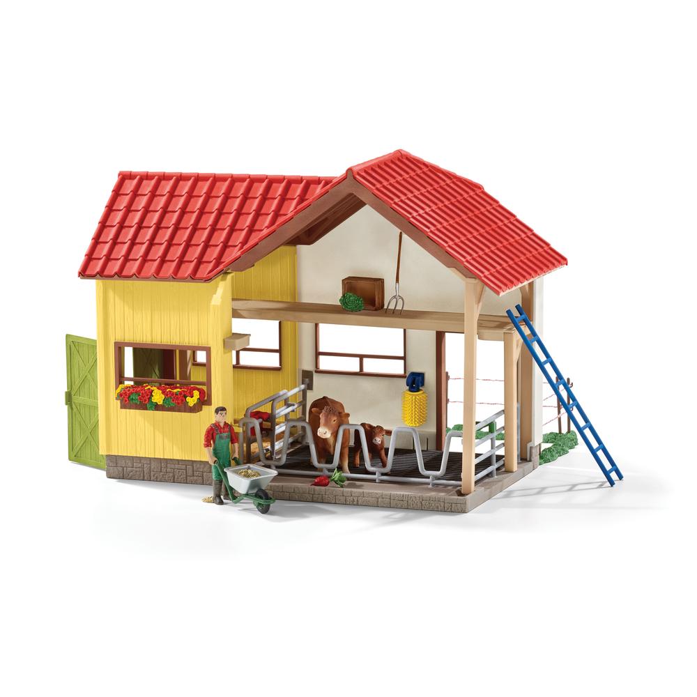 schleich horse stable with accessories for sale