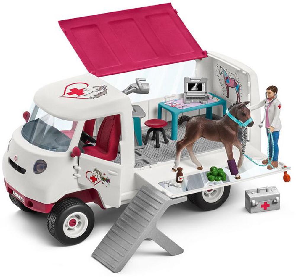 Schleich Horse Club (Mobile Vet With Hanoverian Foal) | Buy Online At ...