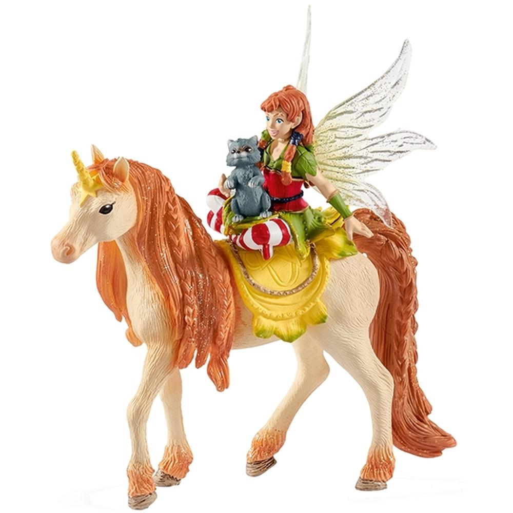 Schleich Fairy Marween With Glitter Unicorn, 4055744020360