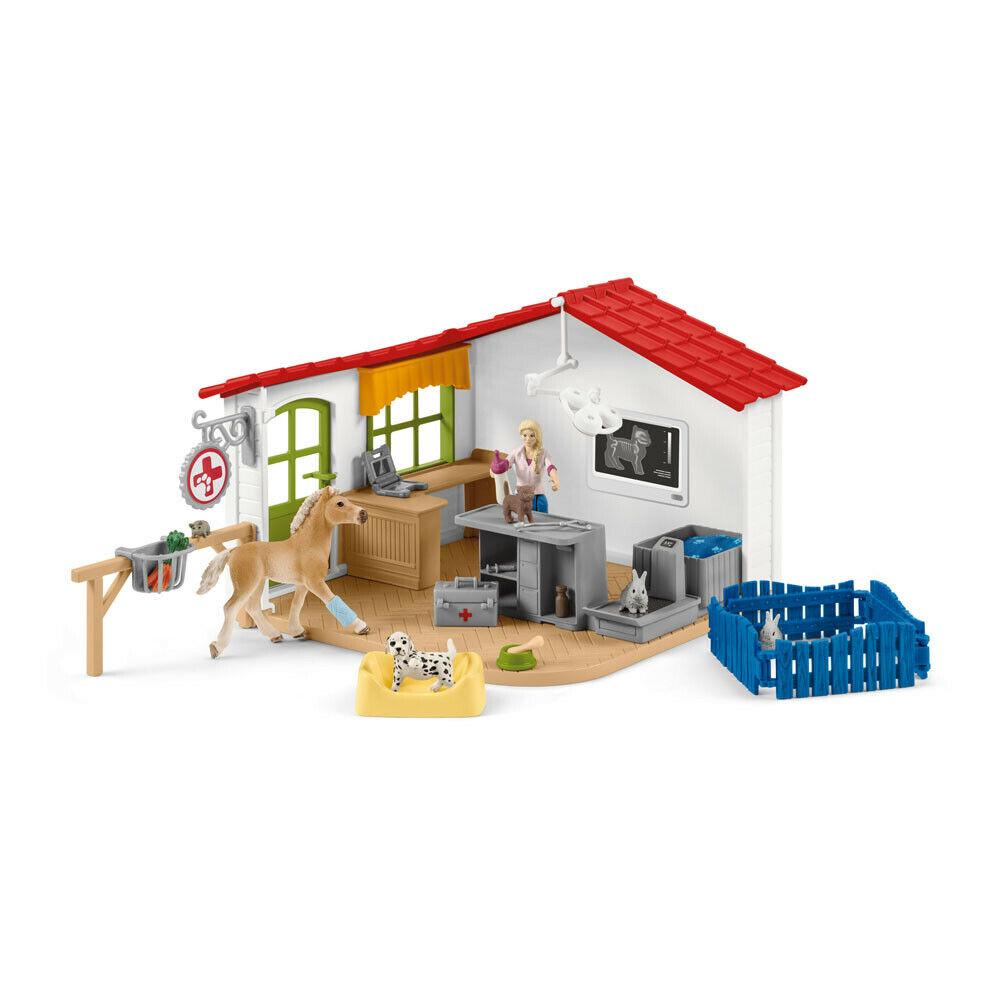 Veterinarian Practise With Pets Figure Set, 4055744038839