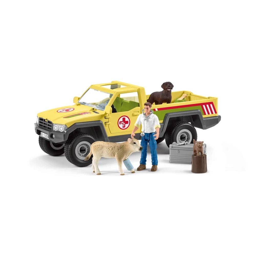 Veterinarian Visit at Farm Figure Set, 4059433047706