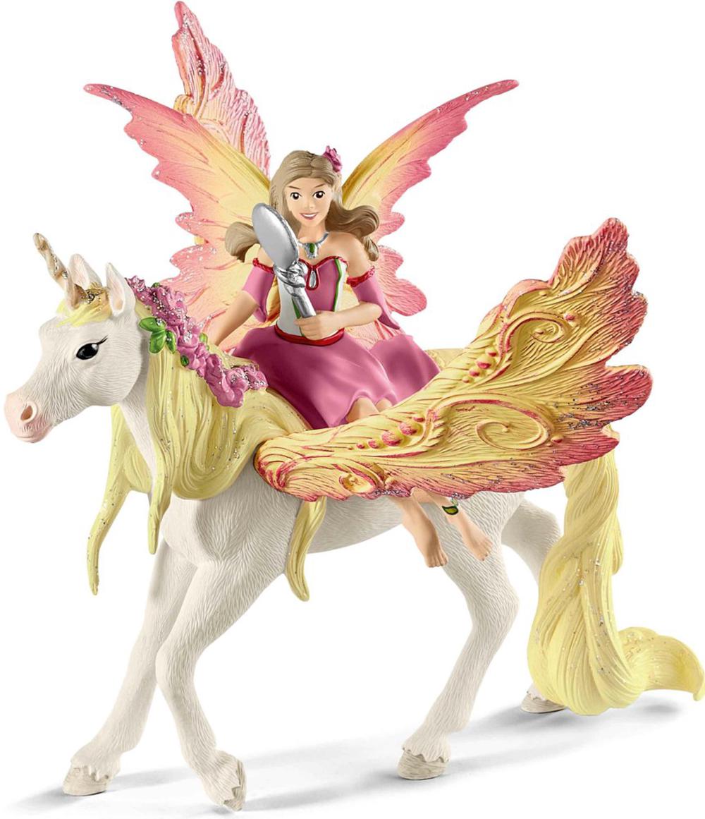 Schleich Fairy Feya with Pegasus Unicorn, 4059433573809