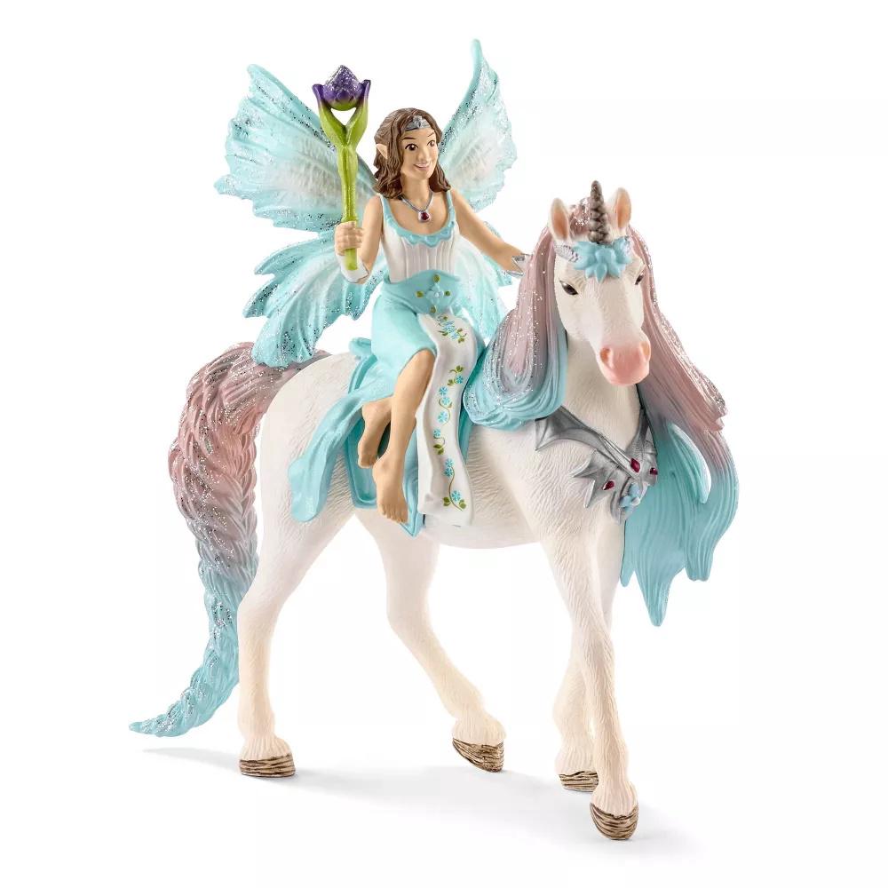 Schleich Fairy Eyela with Princess Unicorn, 4059433573816