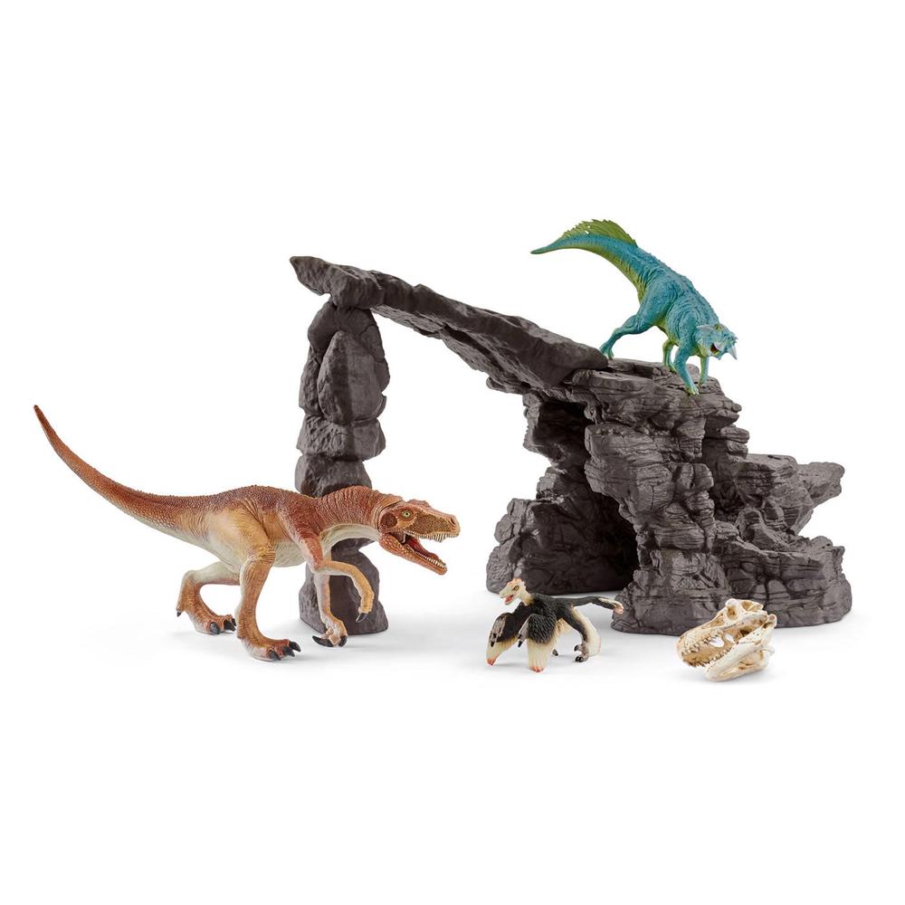 Dino Set with Cave, 4059433574189