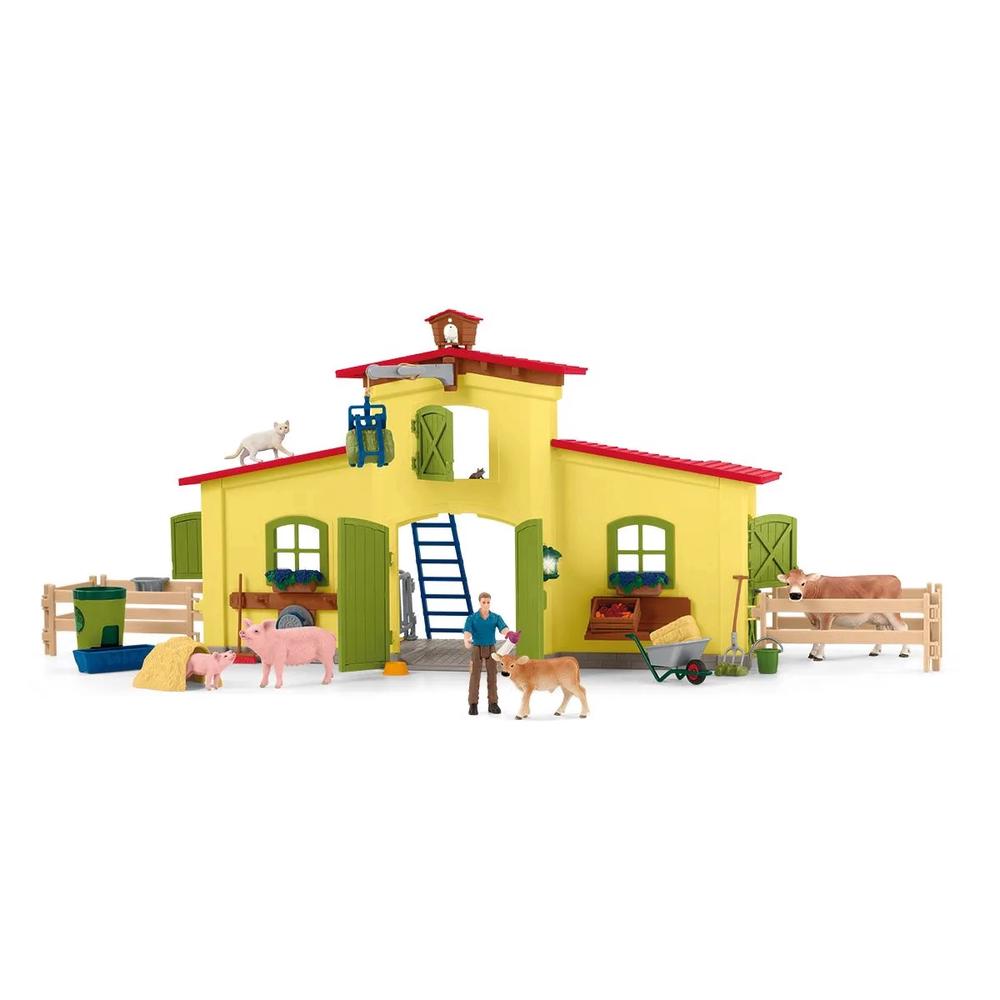 Schleich Large Farm With Animals And Accessories, 4059433652290