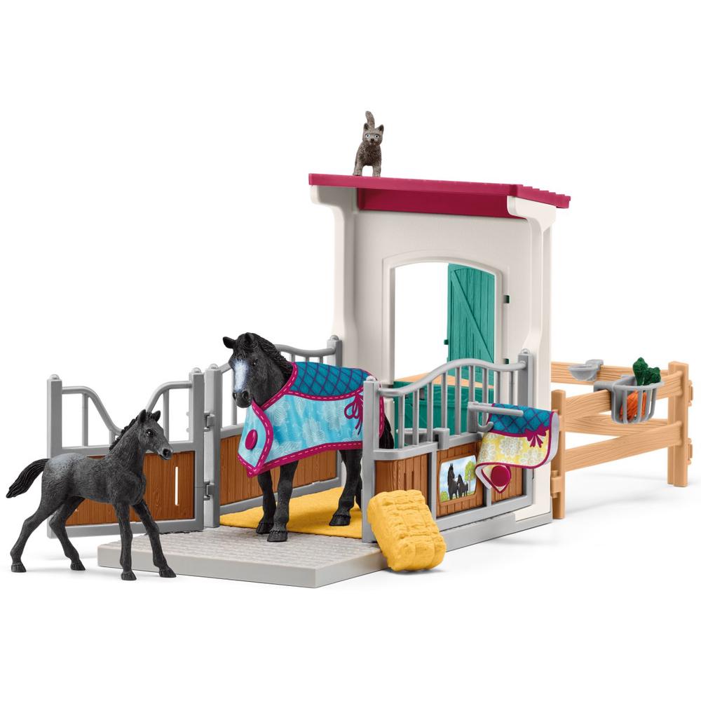 Horse Box With Mare And Foal, 4059433654034