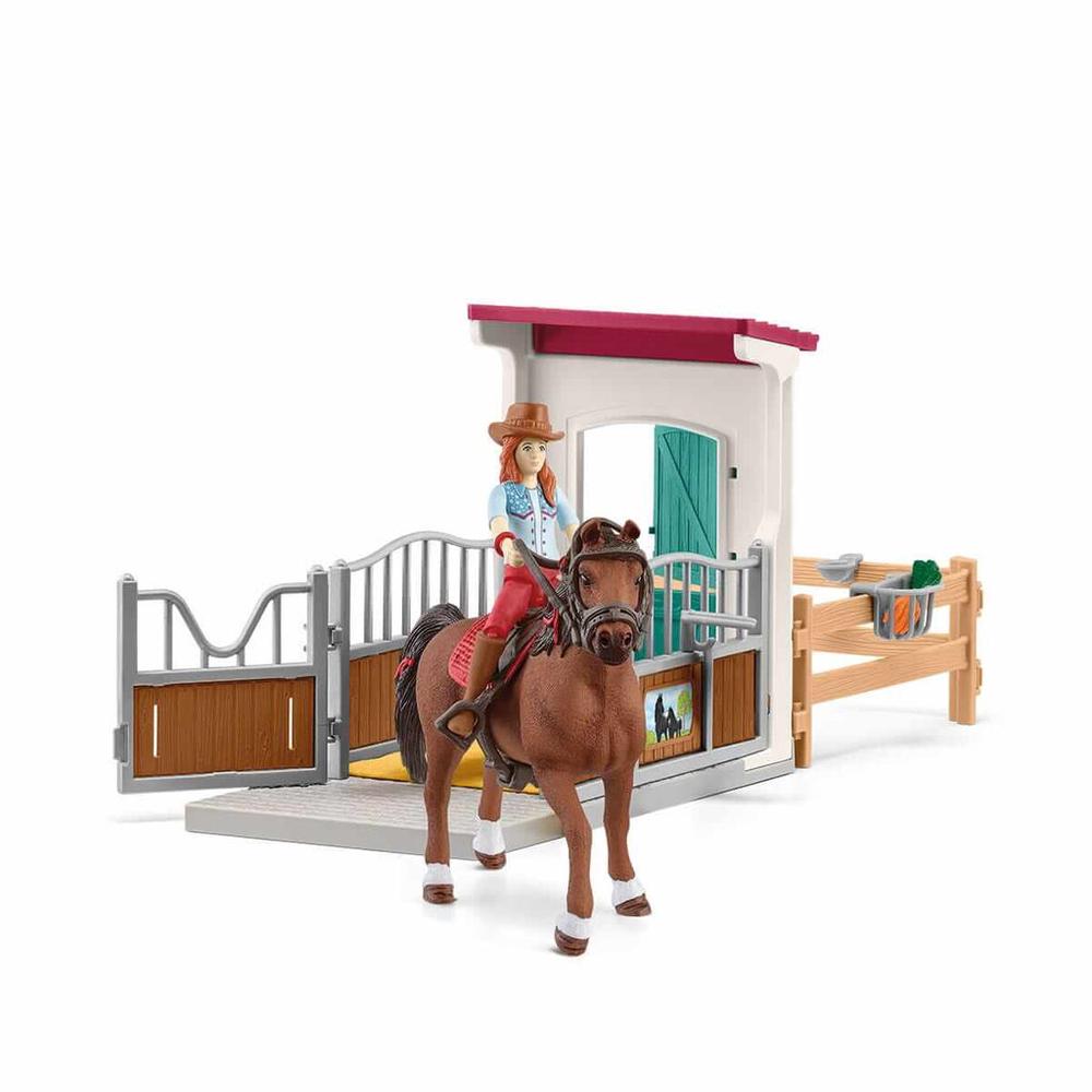 Schleich Horse Box with Hannah & Cayenne, 4059433855226