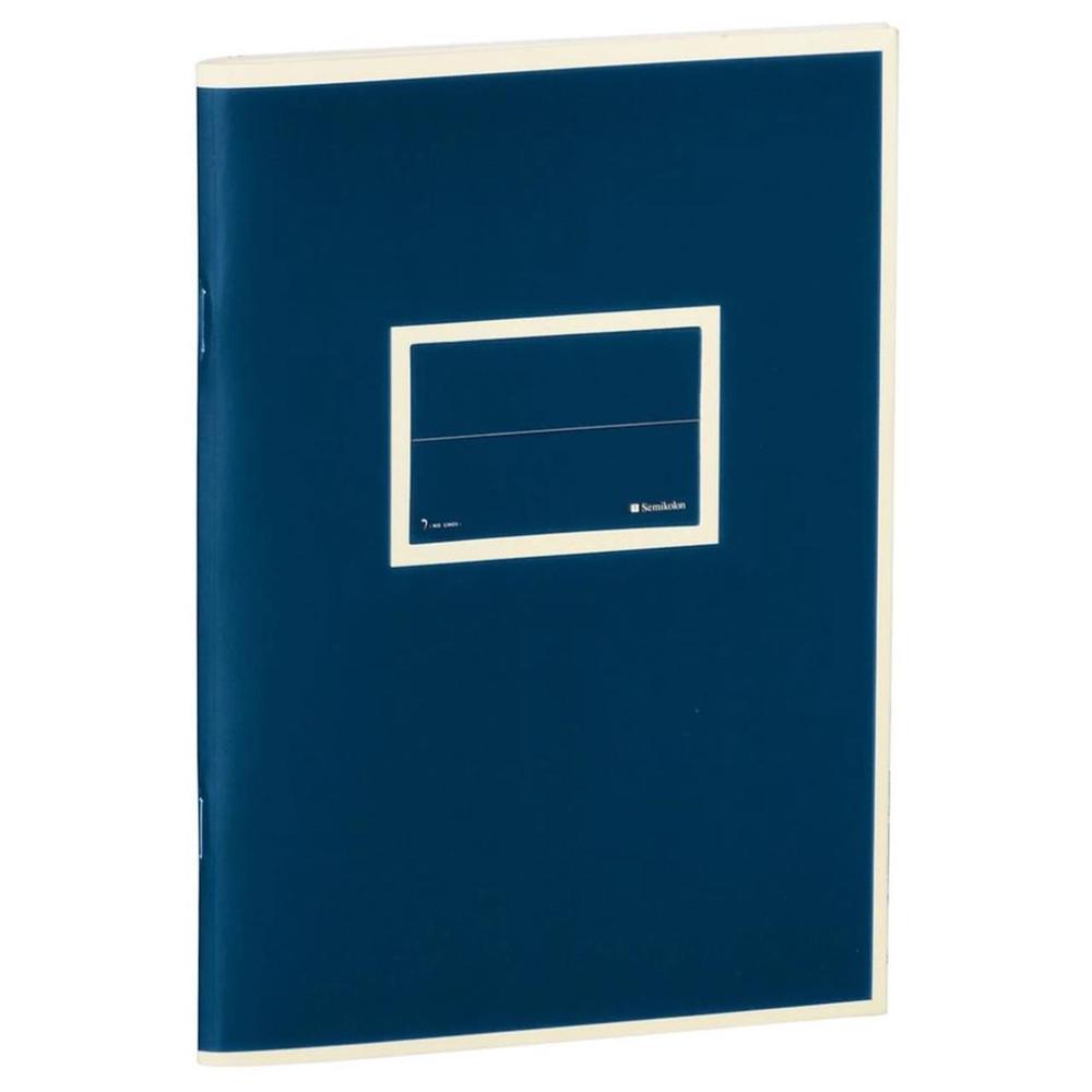 Semikolon Lined Exercise Notebook (Marine) - A5, 4250053636527