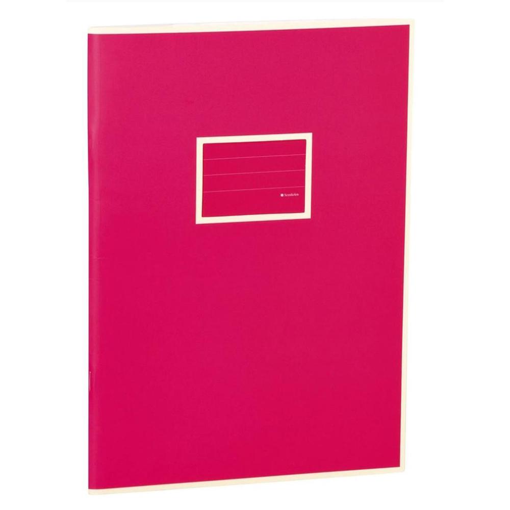 Semikolon Lined Exercise Notebook (Pink) - A4, 4250053637722