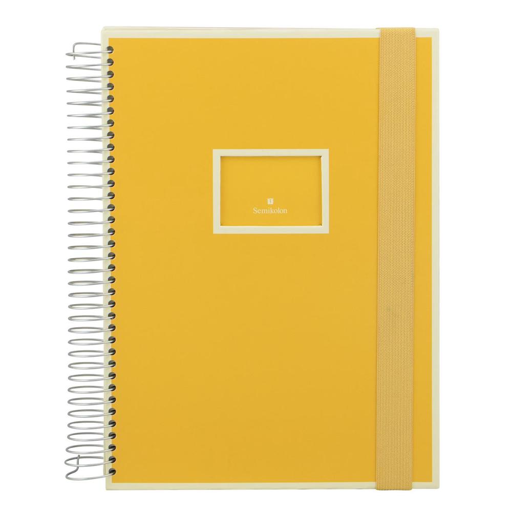 Semikolon Mucho Spiral Notebook A4 (Sun), 4250053674932