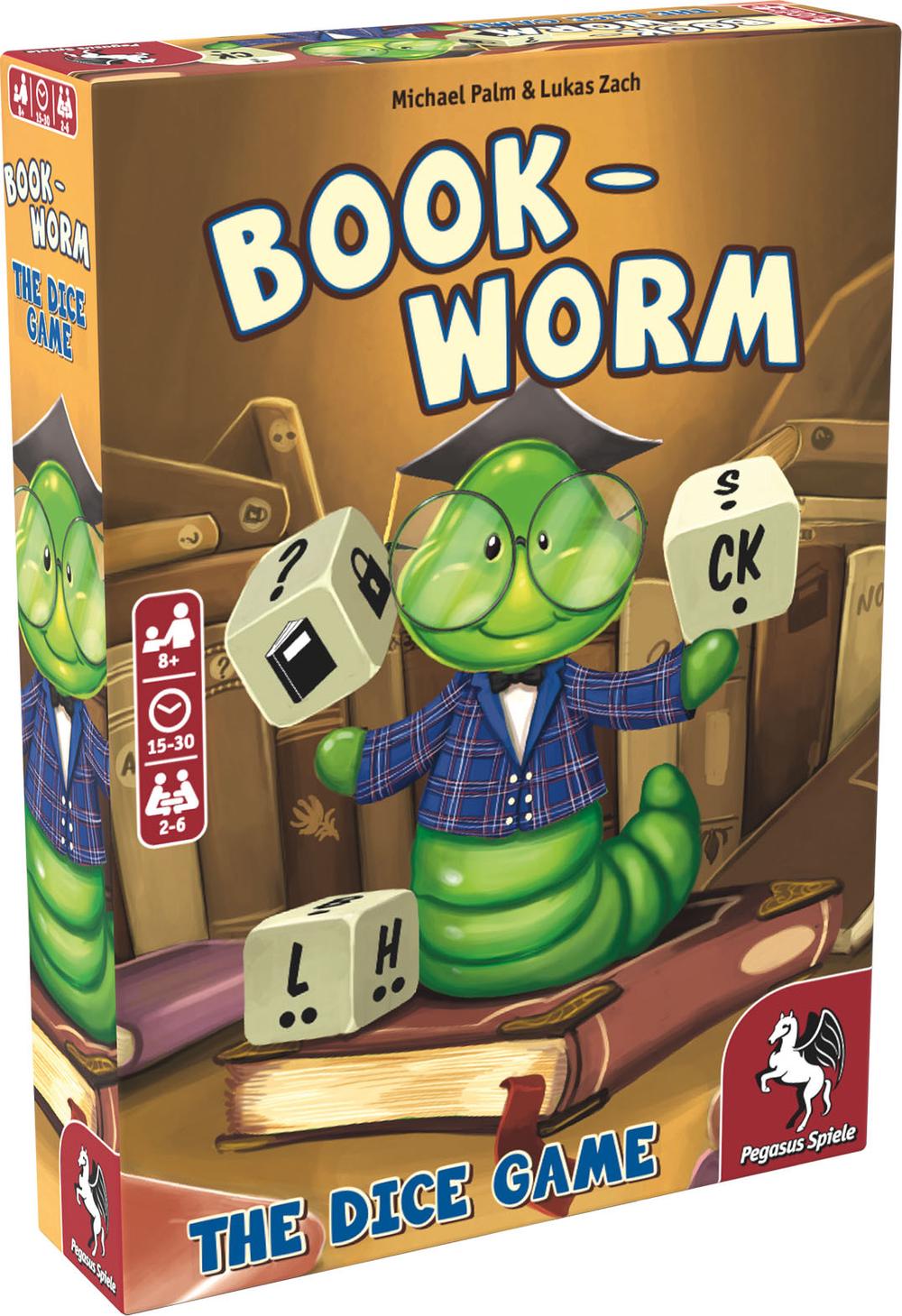 Pegasus Spiele Bookworm the Dice Game, 4250231726293