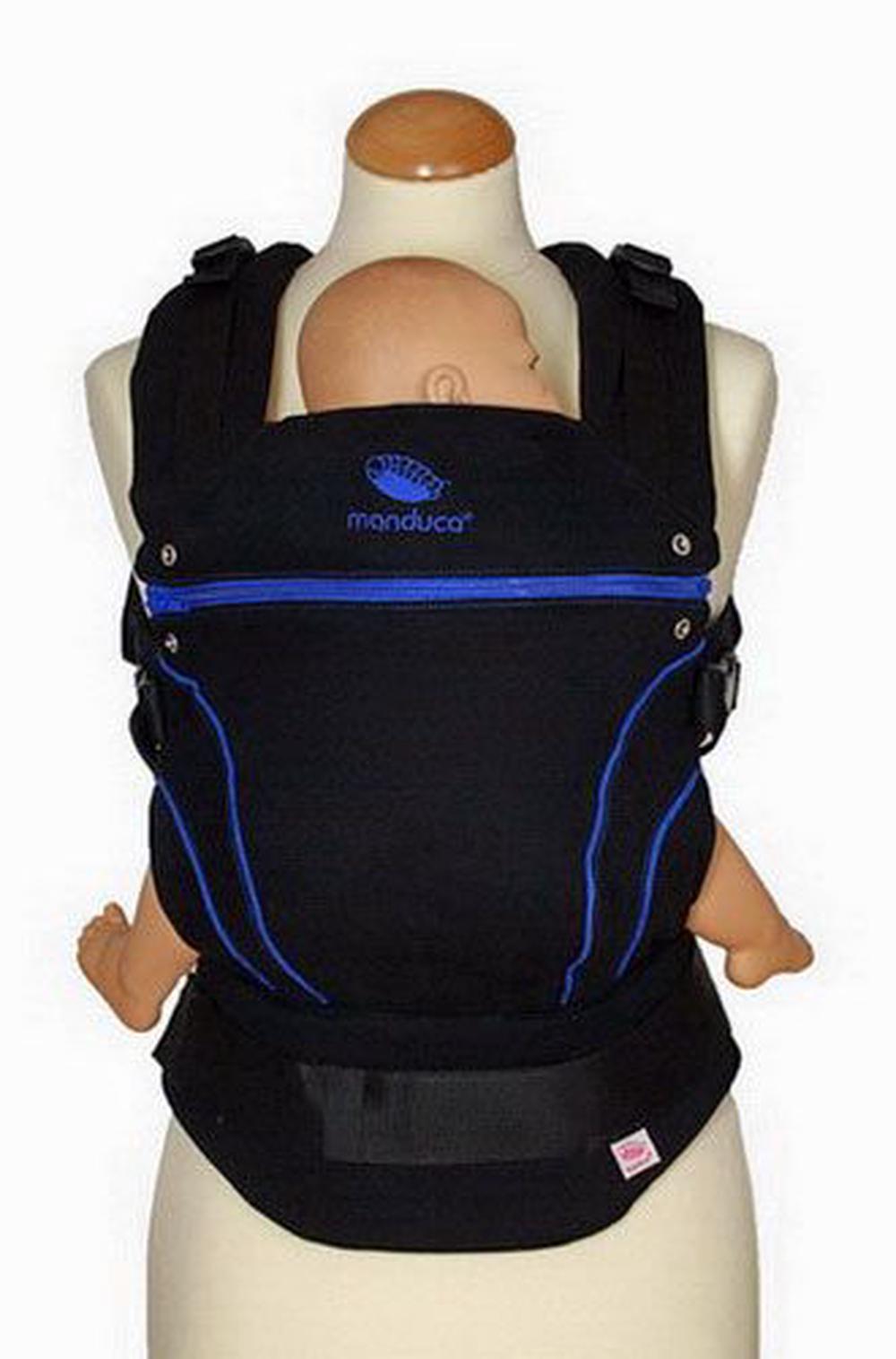 Manduca Baby Carrier - 100% Organic Cotton - Blackline Blue | Buy ...