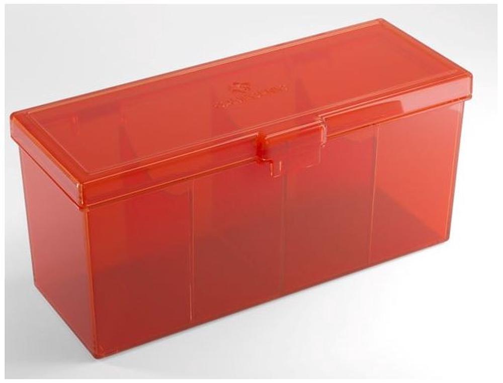 Game Genic Fourtress Deck Box, 320 Sleeves (Red), 4251715401392