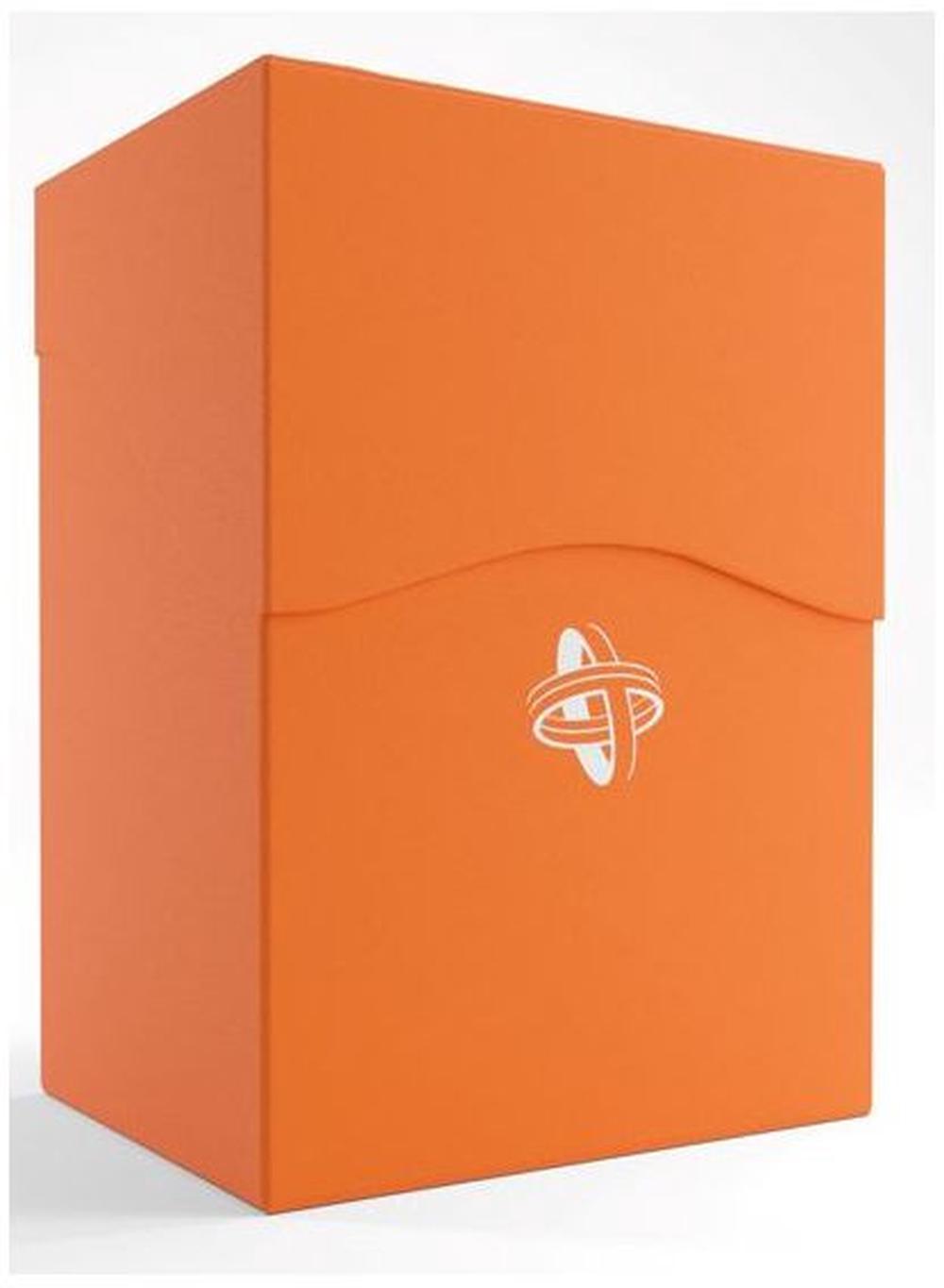 Game Genic Deck Holder Deck Box, 80 Sleeves (Orange), 4251715401576