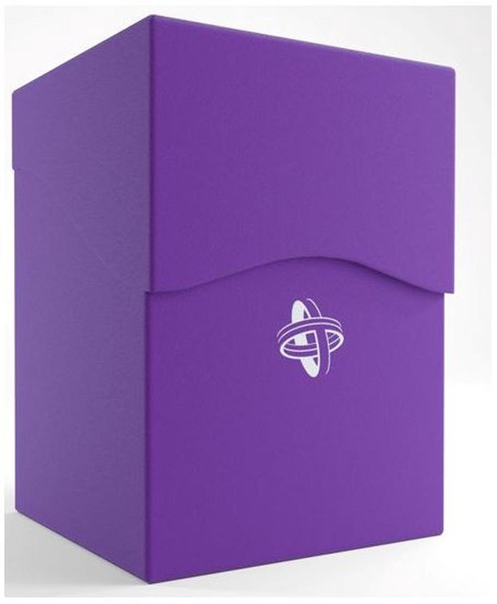 Game Genic Deck Holder Deck Box, 100 Sleeves (Purple), 4251715401774
